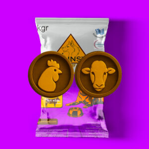 Raw Instict Γεύμα Κοτόπουλο – Μοσχάρι 1kg